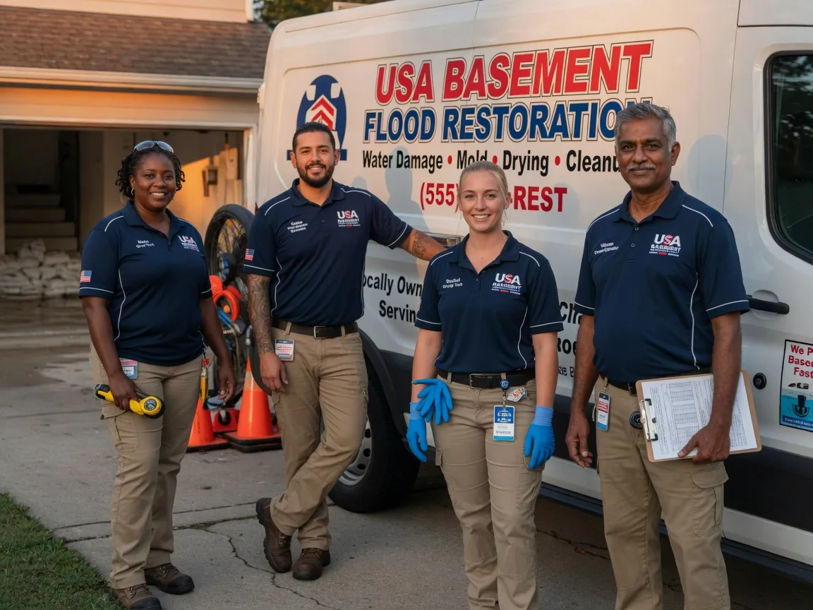Basement Flood Cleanup company in Birdsnest, VA